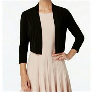 Calvin Klein Black Shrug Sweater